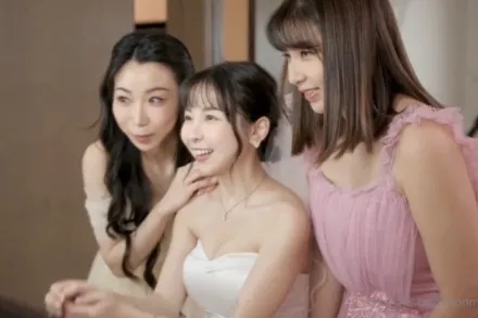 伴娘們搶走朋友的新郎當然要先經歷過呀 吳夢夢 夏晴子