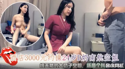 酒店3000約操24歲D奶南航空姐 純天然的大奶子空姐