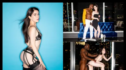 與大黑屌共度一夜 Evelyn Claire