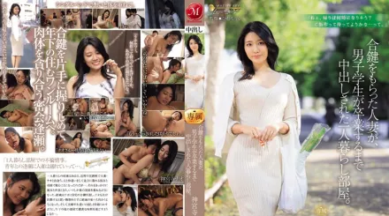JUQ-682 收到複製鑰匙的已婚婦女獨自住在一個男學生被中出的房間裡，直到他畢業。神宮寺奈緒