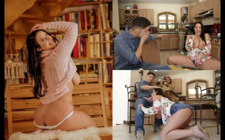 桌子下的大奶子 Angela White