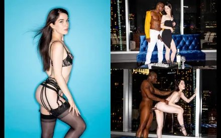 與大黑屌共度一夜 Evelyn Claire